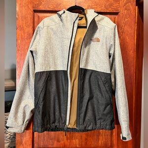 Two-Tone North Face Rain Coat